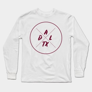 The Red Dallas, Texas Long Sleeve T-Shirt